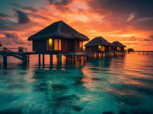 tranquil-bungalow-reflection-silhouettes-caribbean-sunset-beauty-generated-by-ai1-300x225 Bienvenue